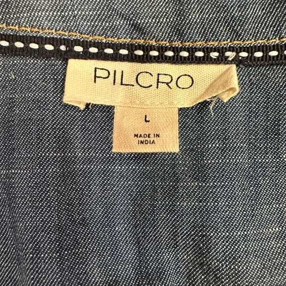 Anthropologie Blue Blouse - Picture 6 of 9